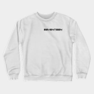 Seventeen Kpop Merch Minimalist Aesthetic Design Crewneck Sweatshirt